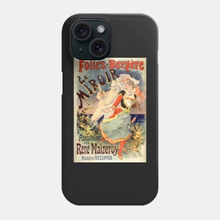 Le Miroir Pantomime Vintage French Advertising Phone Case