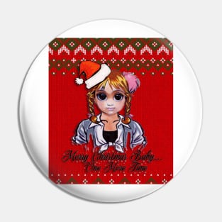 Merry Christmas Pin