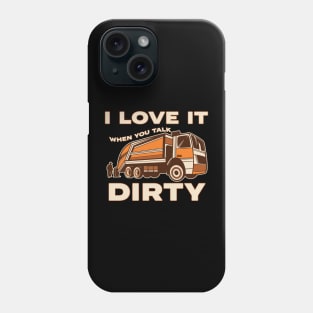 Funny Garbage Truck Operator Costume Phone Case
