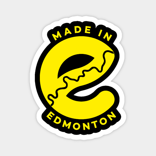 Made in Edmonton Magnet by Edmonton River