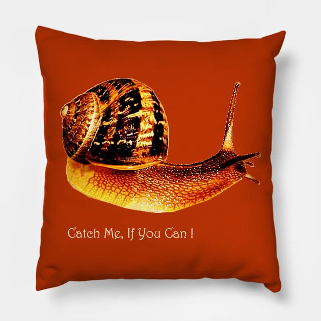 Catch Me If You Can Pillow by mindprintz