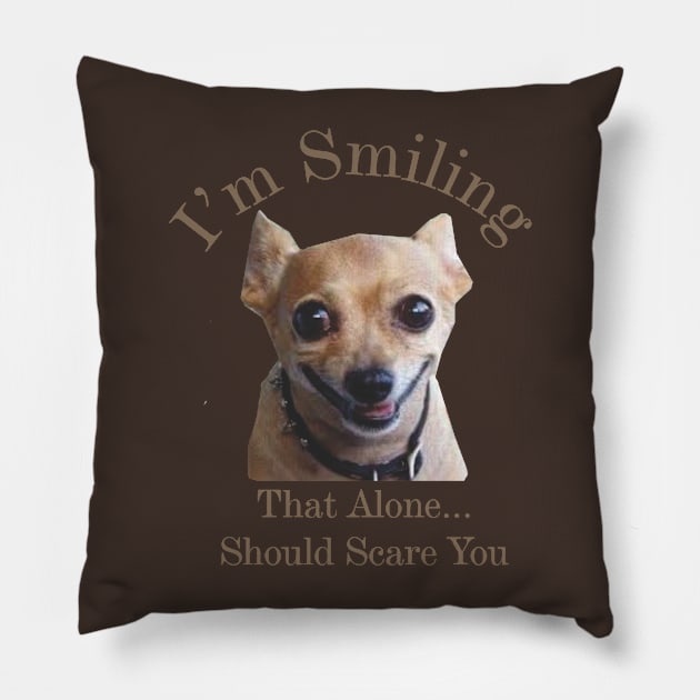 What's that look for? Pillow by Inked Designs