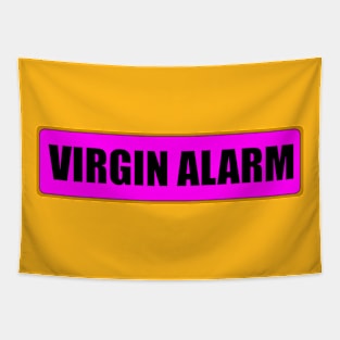 Dot Matrix Virgin Alarm Tapestry