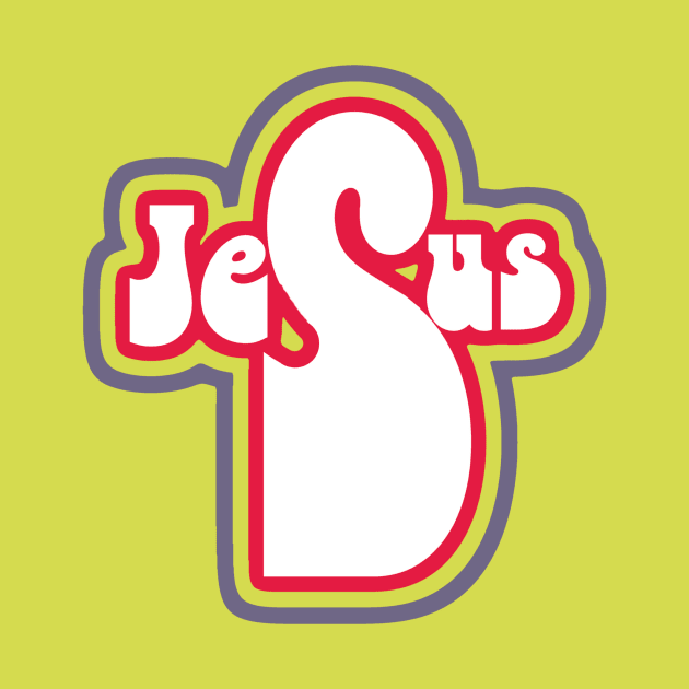 Jesus Cross Typography by AlondraHanley