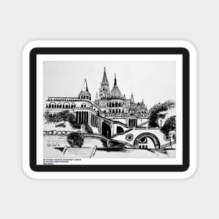 Matthias church, Budapest Castle Magnet