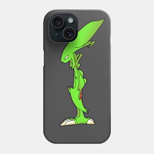 Lone Alien standing Phone Case