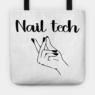 Nail tech  Gift for Women's  spring nails Tote