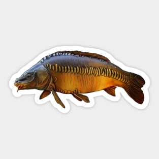Carp Fishing Stickers for Sale