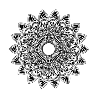 Mandala (black) T-Shirt