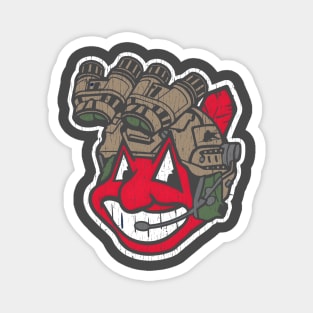 Cle Indians Retro Magnet