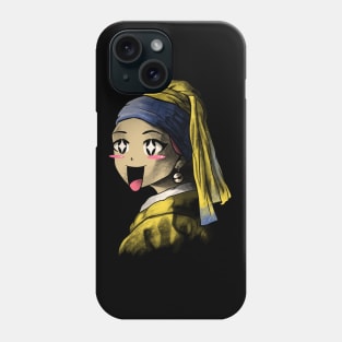 Kawaii with a Pearl Earring Phone Case