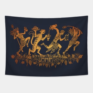 Dancing Maenads Tapestry