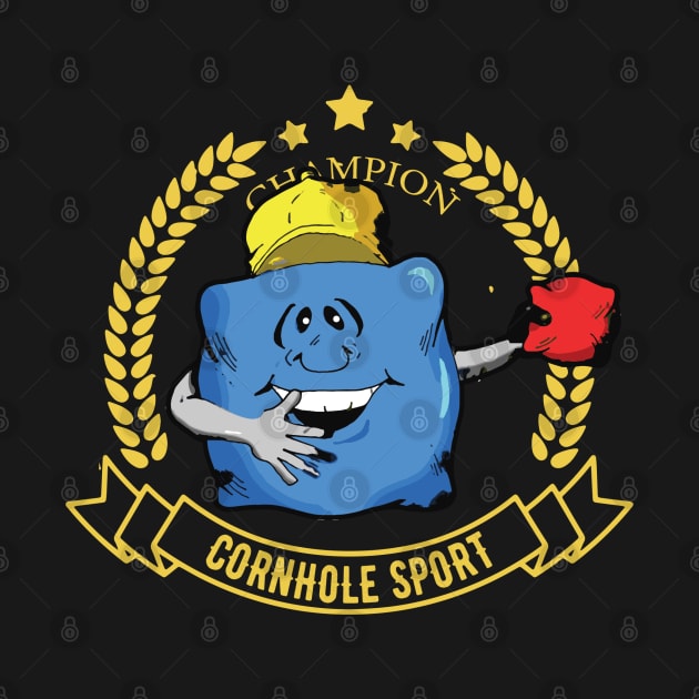 Cornhole Sport Champion by wiswisna