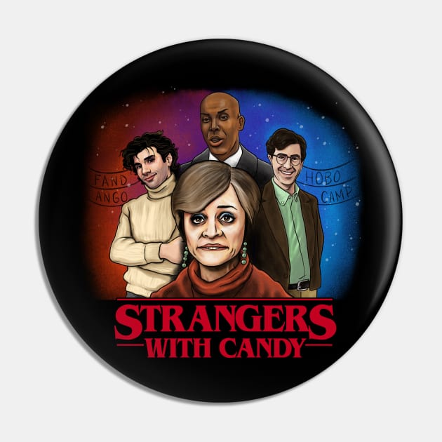 Stranger Things with Candy Pin by harebrained