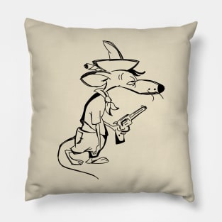 slowpoke rodriguez Pillow