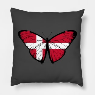 Vintage Denmark Butterfly Moth | Pray For Denmark and Stand with Denmark Pillow