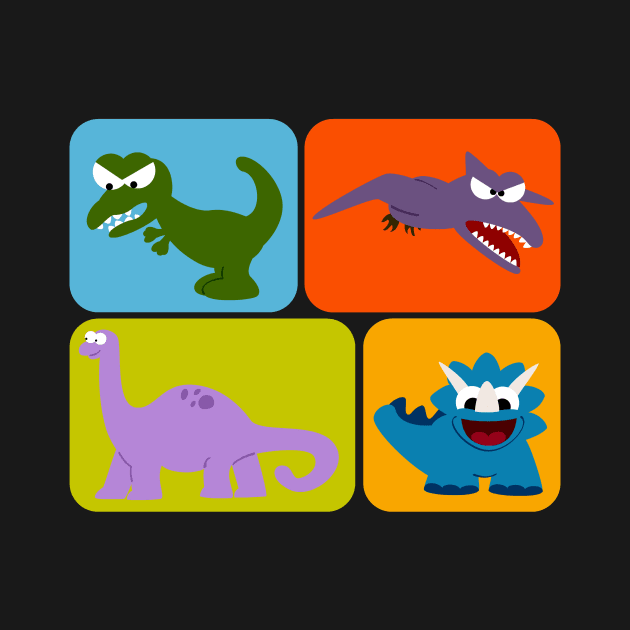 Dinosaur Team by soniapascual