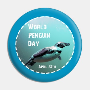 World Penguin Day April 25th Pin