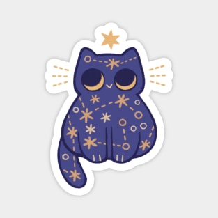 Constellation Cat Magnet