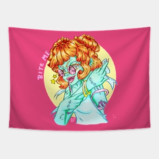 Zombie Girl Tapestry