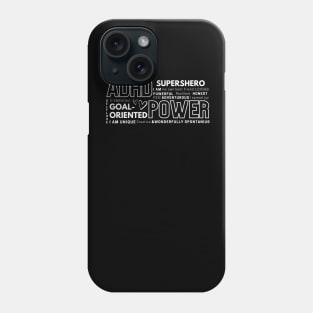 ADHD is my superpower Phone Case