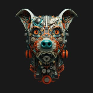 Industrial Punk Dogs by Liza Kraft 13.0 T-Shirt