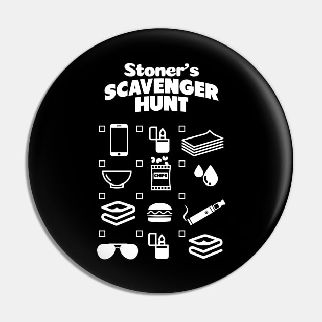 Stoner’s Scavenger Hunt Pin by GuiltlessGoods