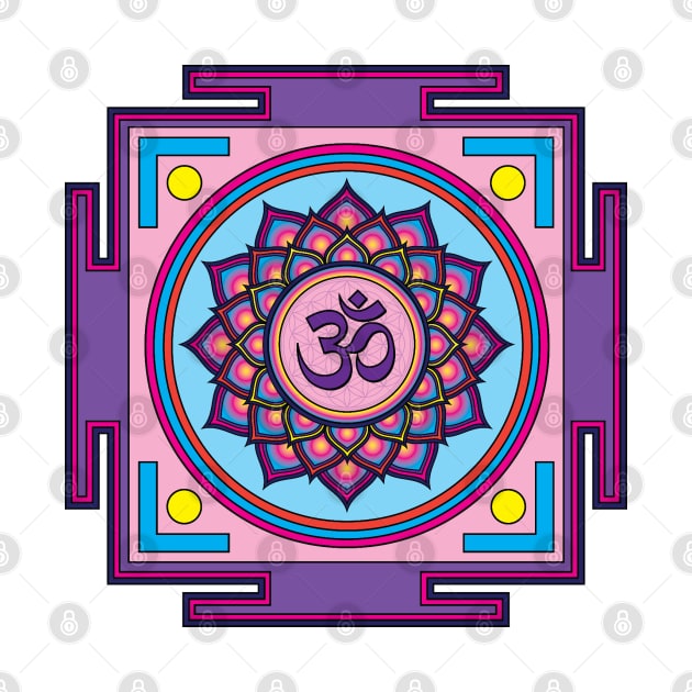 Om Mandala by GalacticMantra