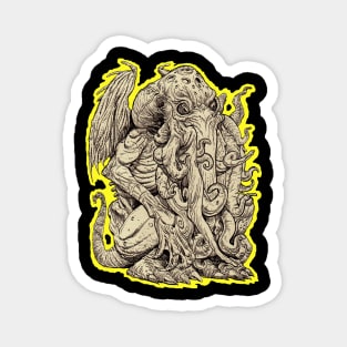 Zombie Art : Zombie Cthulhu (Pure Art Glow Series) Magnet