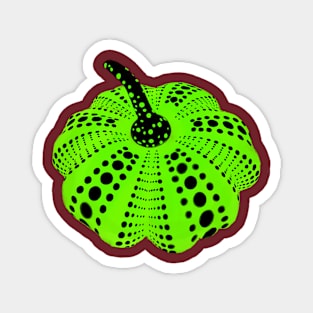 Polka Dot Pumpkin Magnet