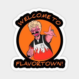 Guy fieri t-shirt Magnet