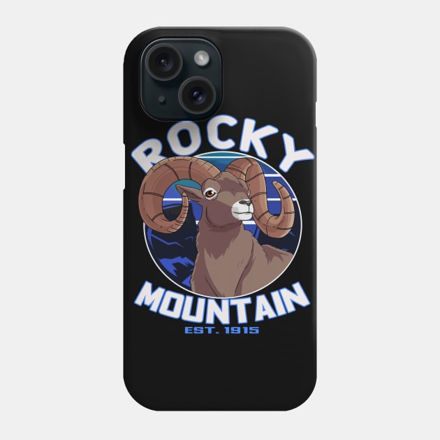 Rocky Mountain National Park Bighorn Sheep Phone Case by Noseking