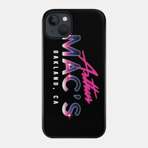 Arthur Mac's Miami Vice Logo - 80s Retro - Phone Case