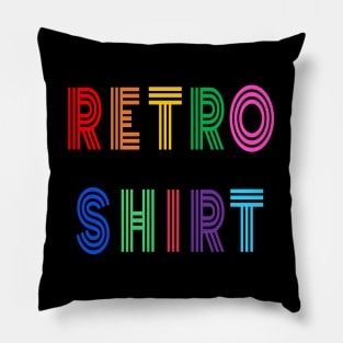 Retro Shirt Pillow