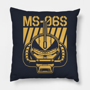 Zaku II MS 06S Gold Pillow