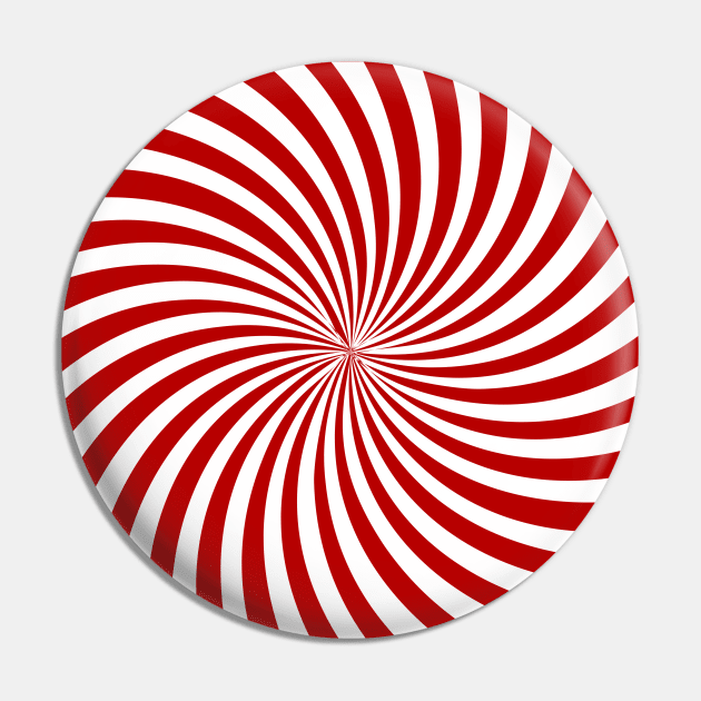 VORTEX RED Pin by MAYRAREINART