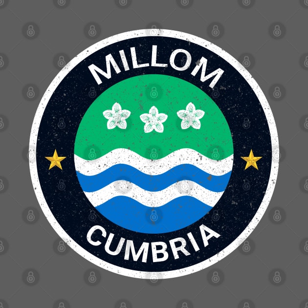 Millom - Cumbria Flag by CumbriaGuru