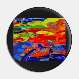 Stocksom Abstract Reflection Pin