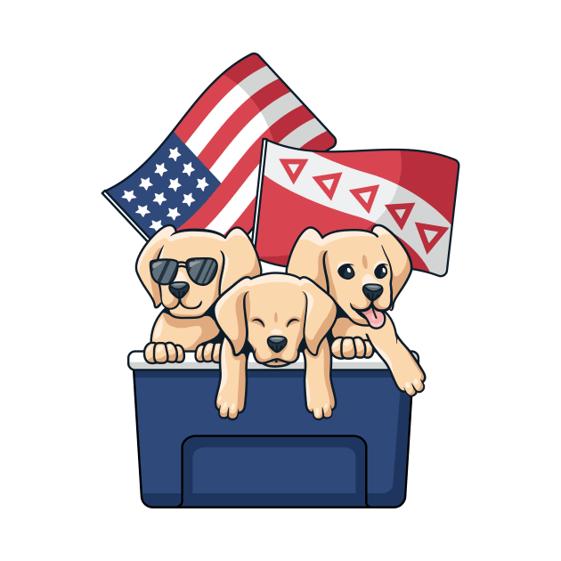 Labradors In USA by TheRealestDesigns