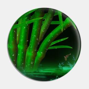 Bamboos Pin