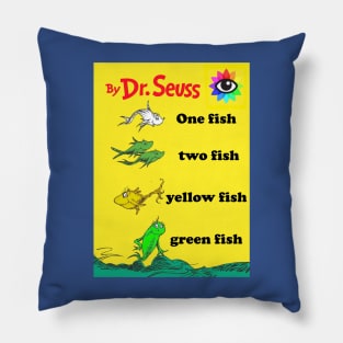 Are You Color Blind by Dr. Seuss Pillow