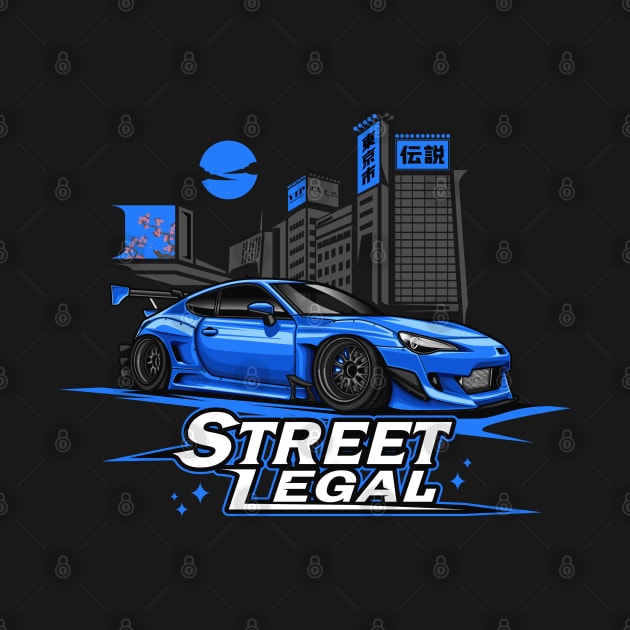 Street Legal - Subie Gang BRZ (Blue) by Jiooji Project