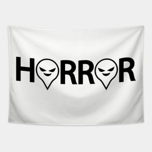 Horror artistic design Tapestry