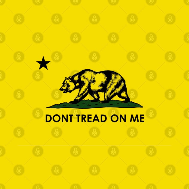 California Republic Gadsen Flag by Lakeview Apparel