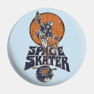 Space Skater 1970 Pin