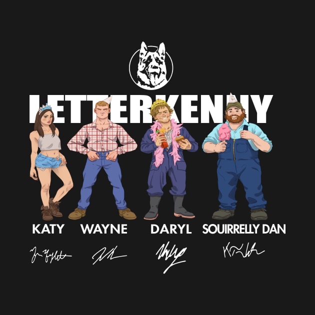 Letterkenny Signature Character by Mendozab Angelob