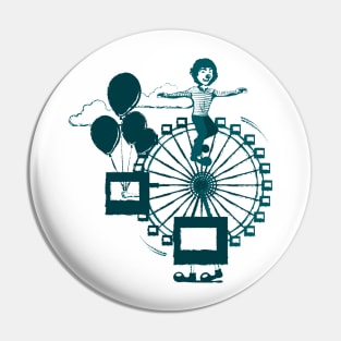 amusement park Pin