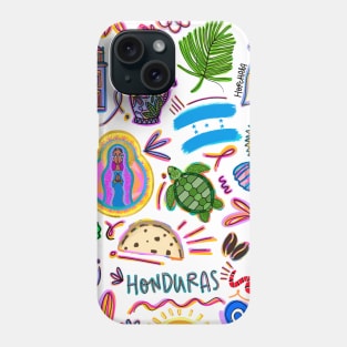 Honduran doodles Phone Case