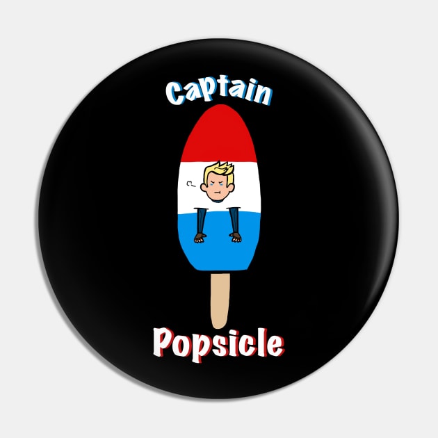 captain popsicle Pin by saltyking