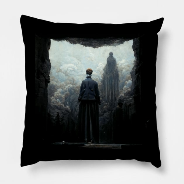 Solitude in the Void Pillow by Classical